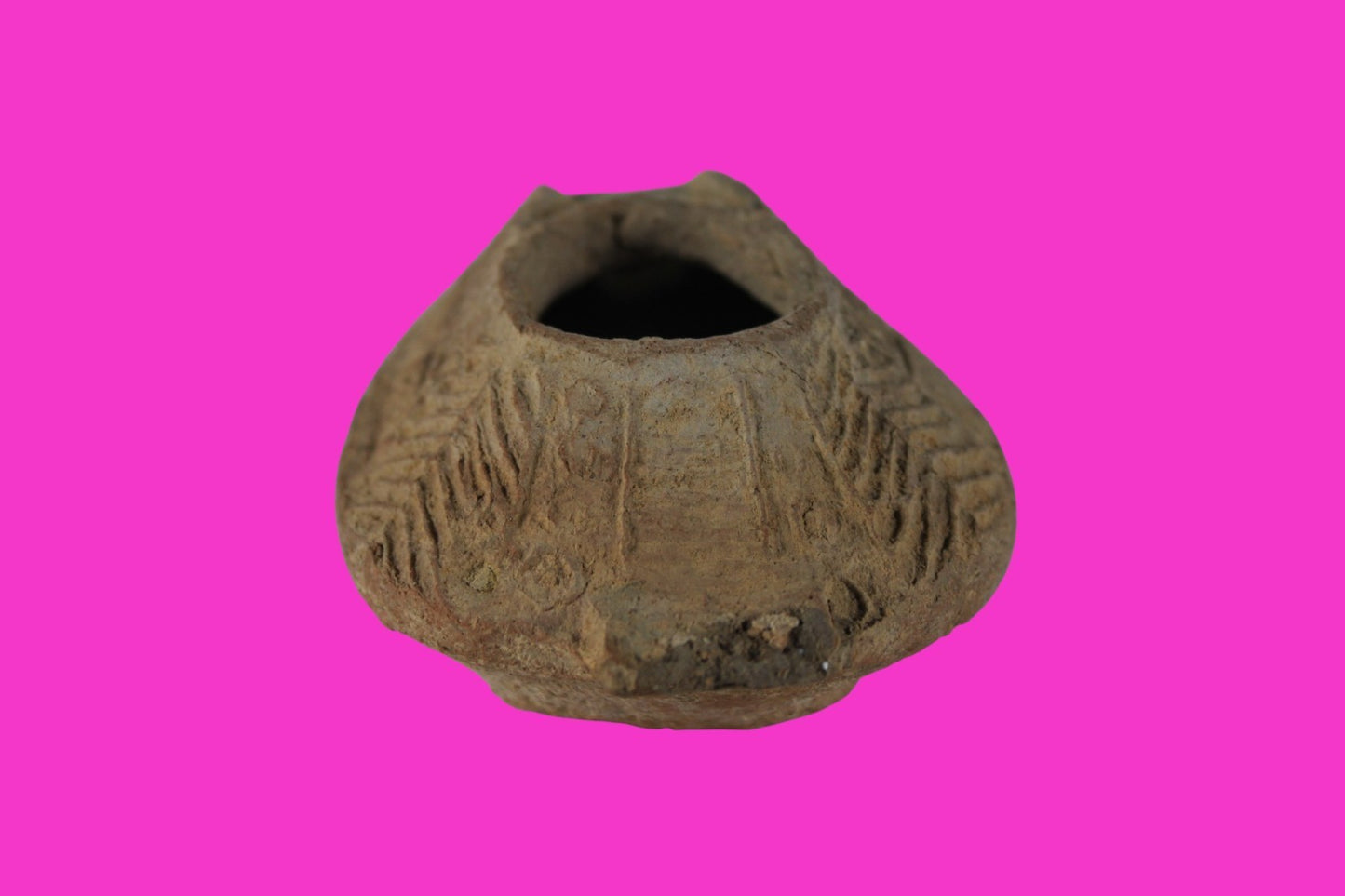 Ancient Holy Land Oil Lamp Artifact  From Jesus Christ Homeland 400-600AD COA 39