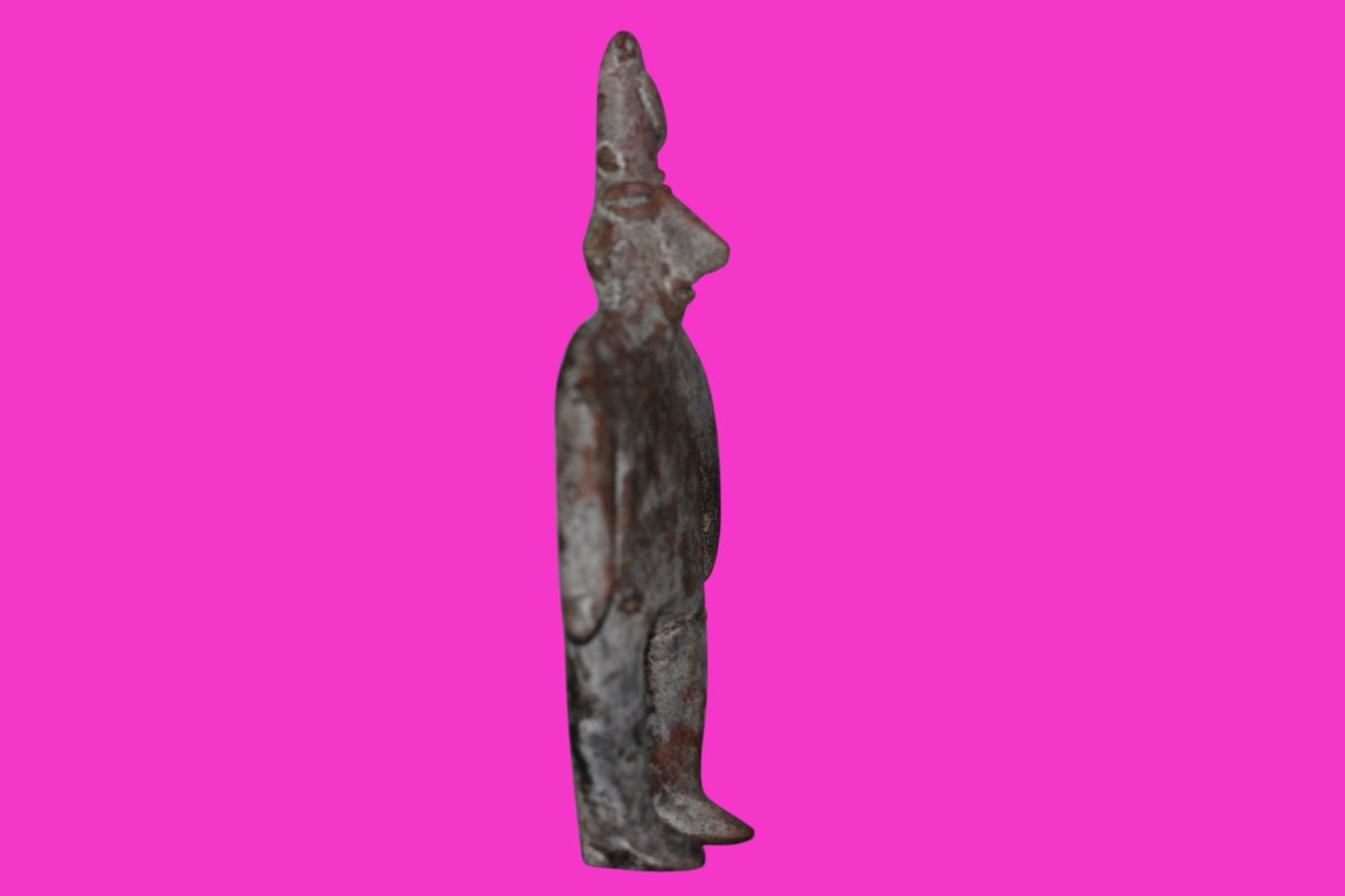 Pre Columbian Authentic Artifact Male Archaic Tomb Figure Colima Mexico COA 19