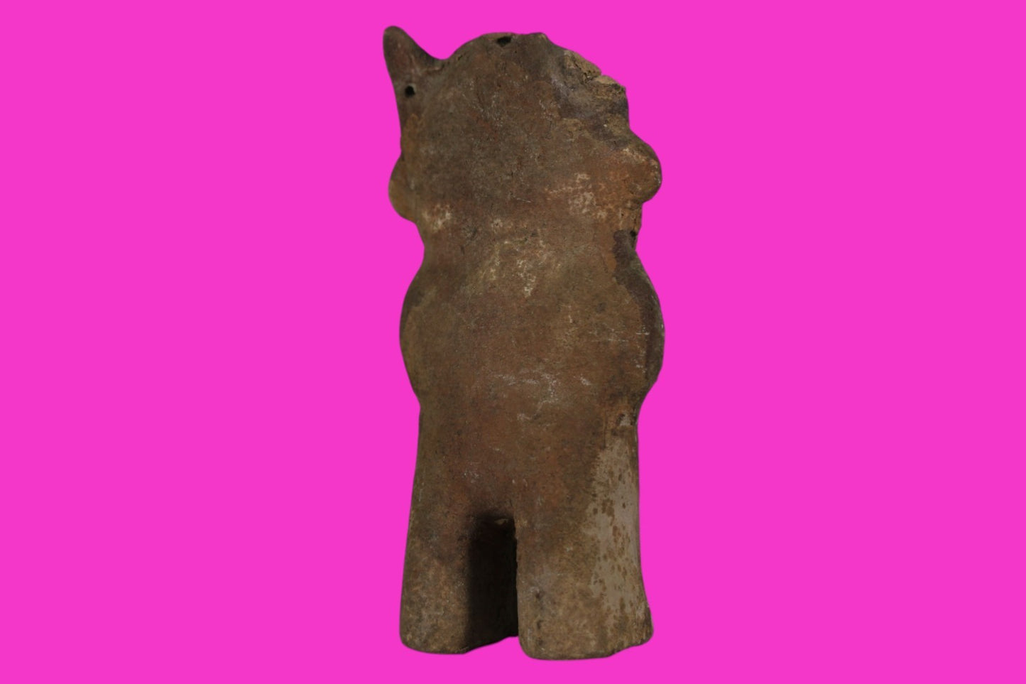 Pre Columbian Authentic Artifact Chancay Male Figure Peru 1200-1450AD COA J41