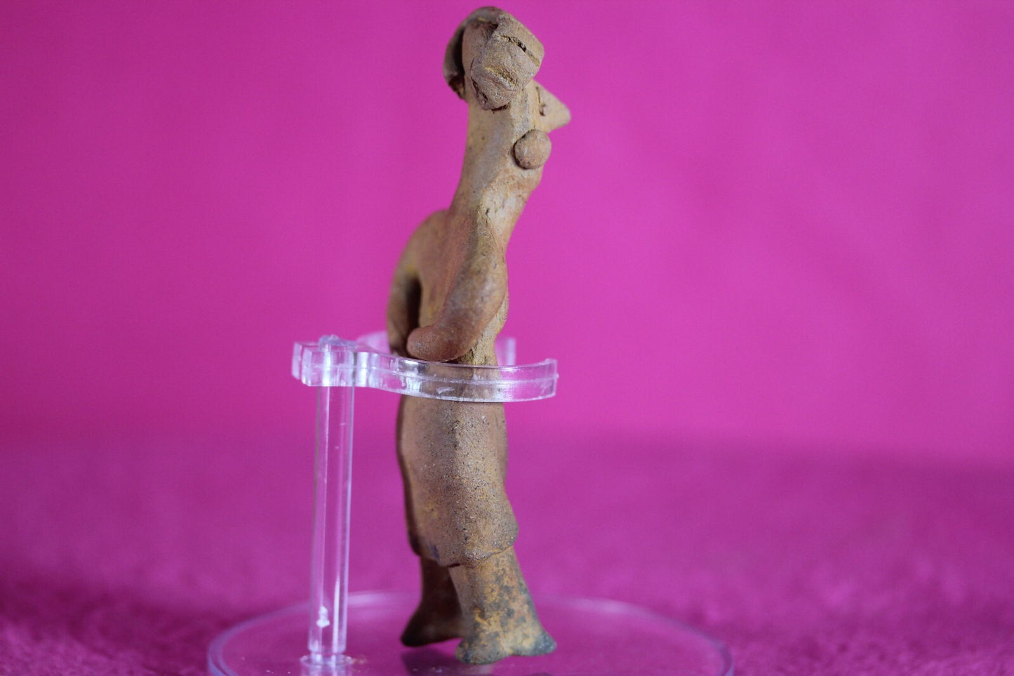 Pre Columbian Artifact Authentic Rare Grandma Tomb Figure Colima Mexico COA 143