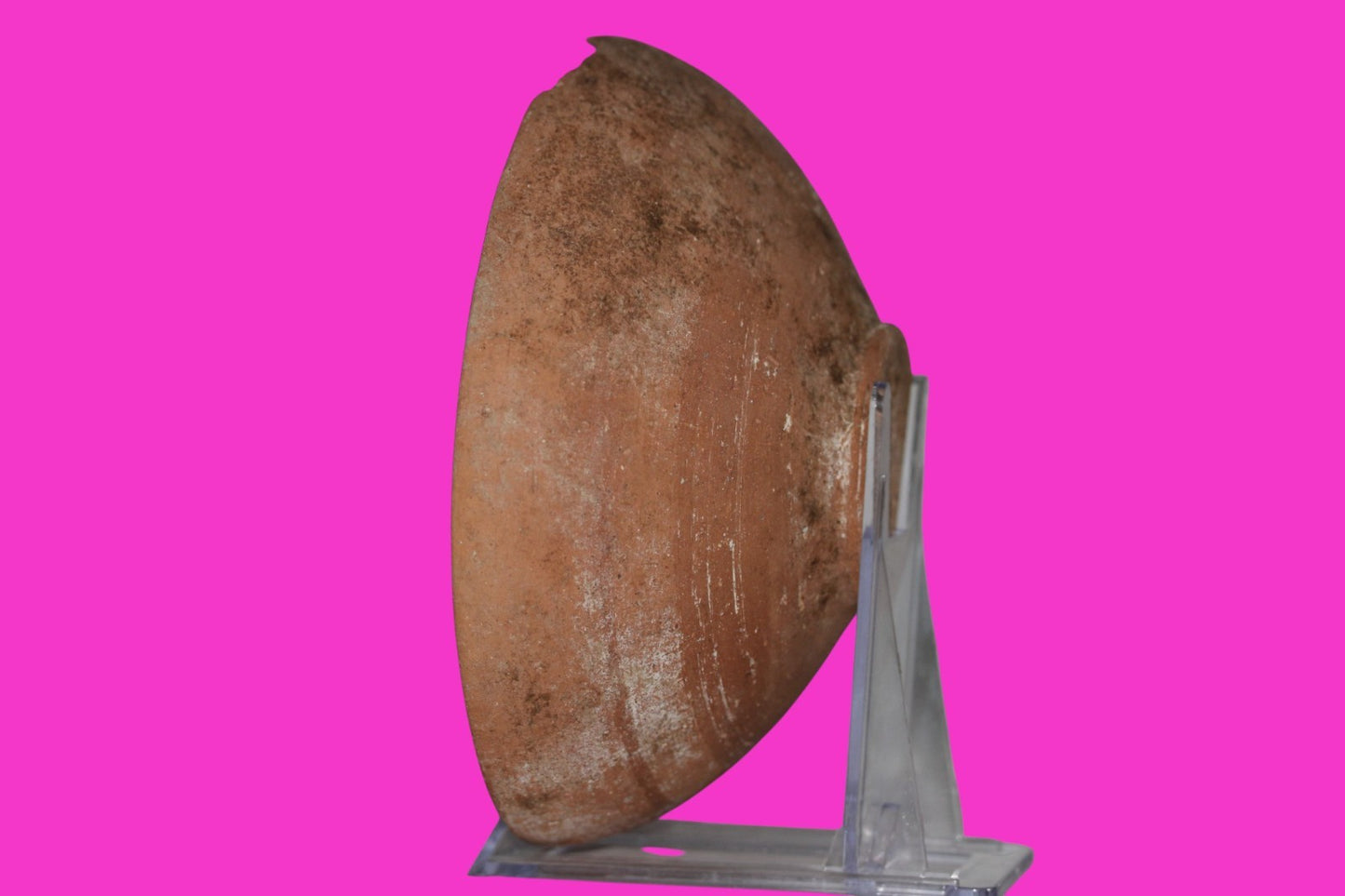 Holy Land Artifact Authentic 3000 Year Old Bowl King David Era 1000 BC COA J140