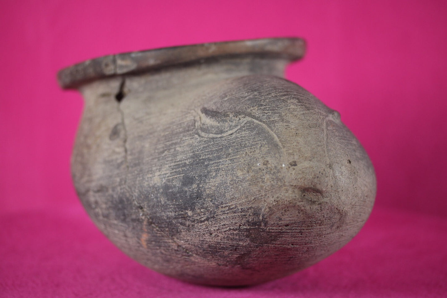 Pre Columbian Authentic Artifact Huetar Shoe Vessel Ex Arte Primitivo COA T21