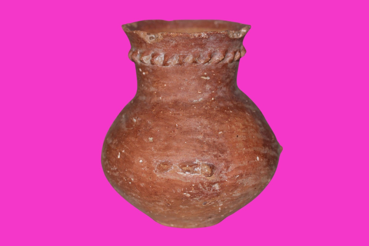 Holy Land Artifact Authentic 4000 Year Old Jug Time of Abraham 2000 BC COA J131