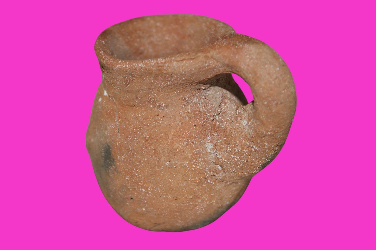 Ancient Holy Land Artifact Time Of Abraham Cup Jesus Christ Home 2000 BC COA 22