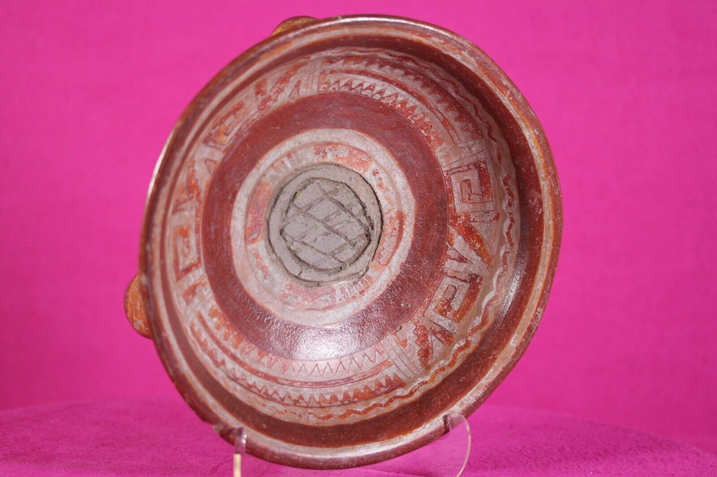 Authentic Pre Columbian Artifact Tripod Bowl Michoacan Ex Arte Primitivo COA T72