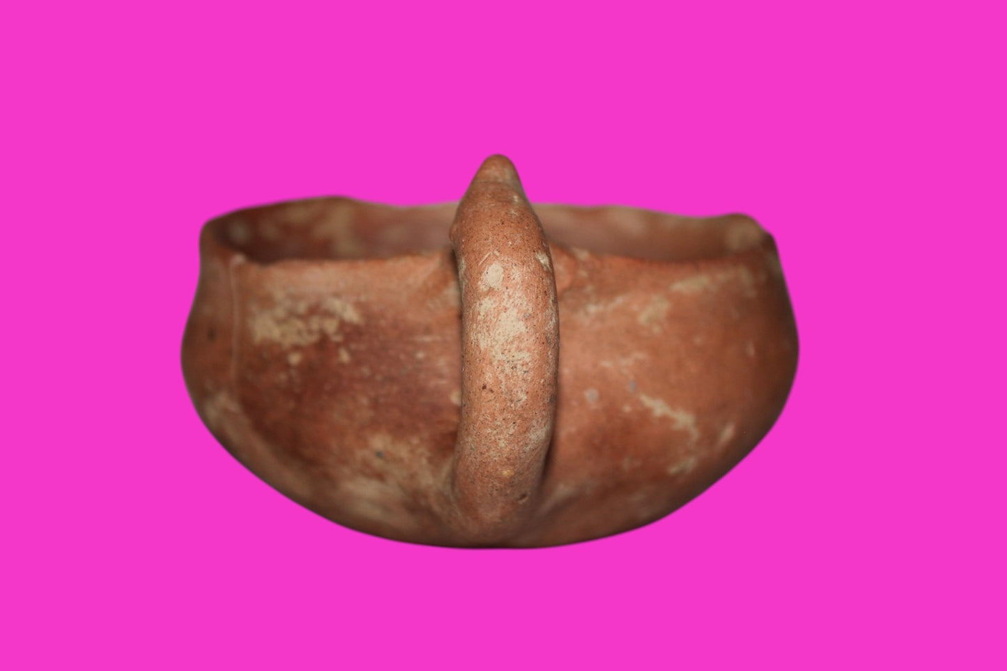 Holy Land Artifact Authentic 4000 Year Old Cup Time of Abraham 2000 BC COA J115