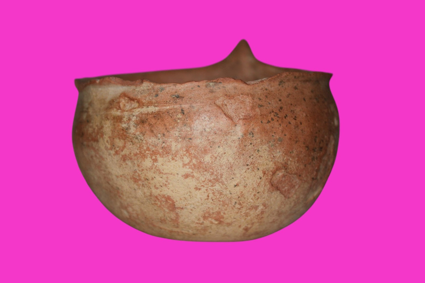 Holy Land Artifact Authentic 4000 Year Old Cup Time of Abraham 2000 BC COA J118