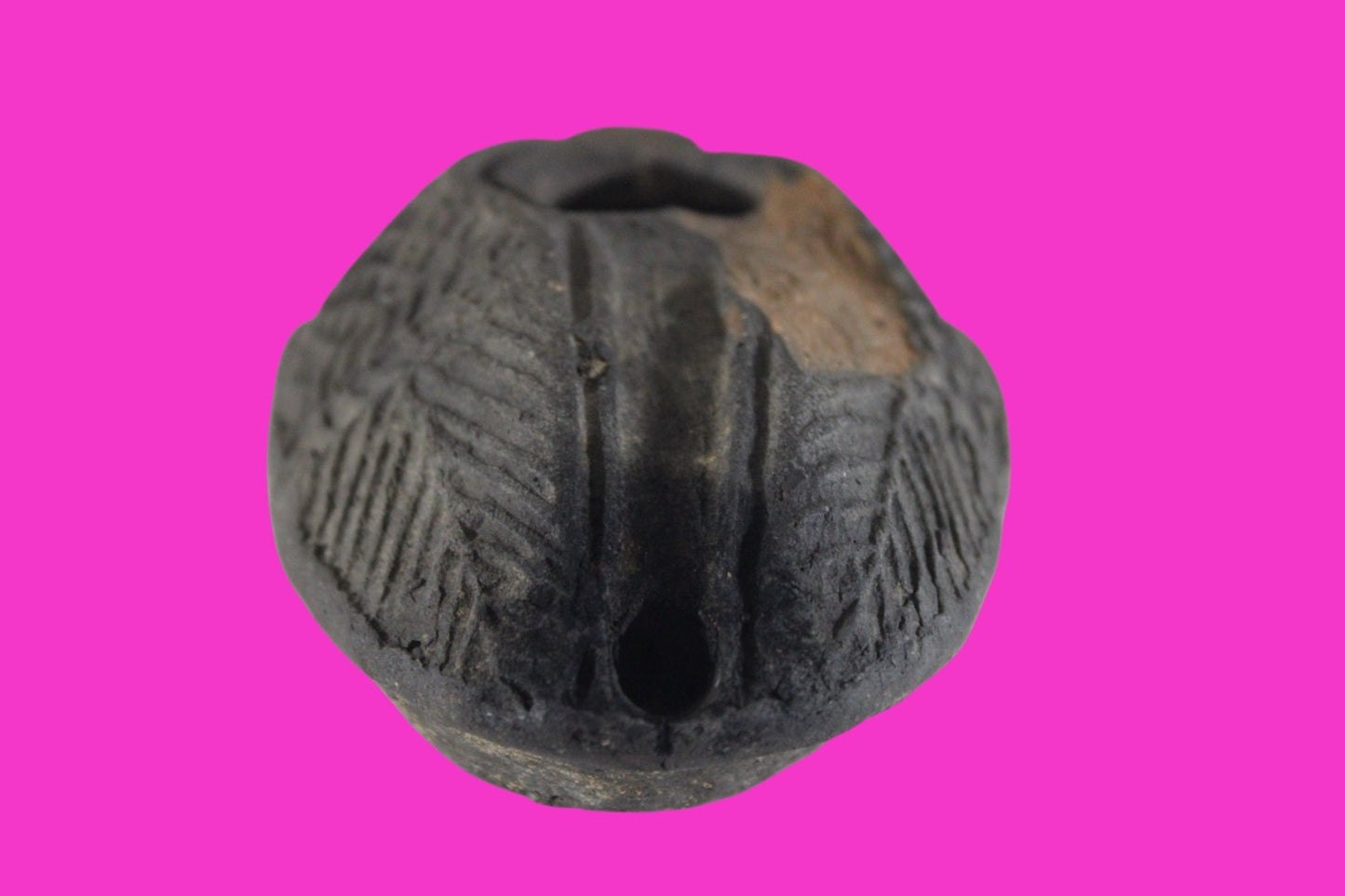 Ancient Holy Land Oil Lamp Artifact Jesus Christ Home Israel 300-600 AD COA 75