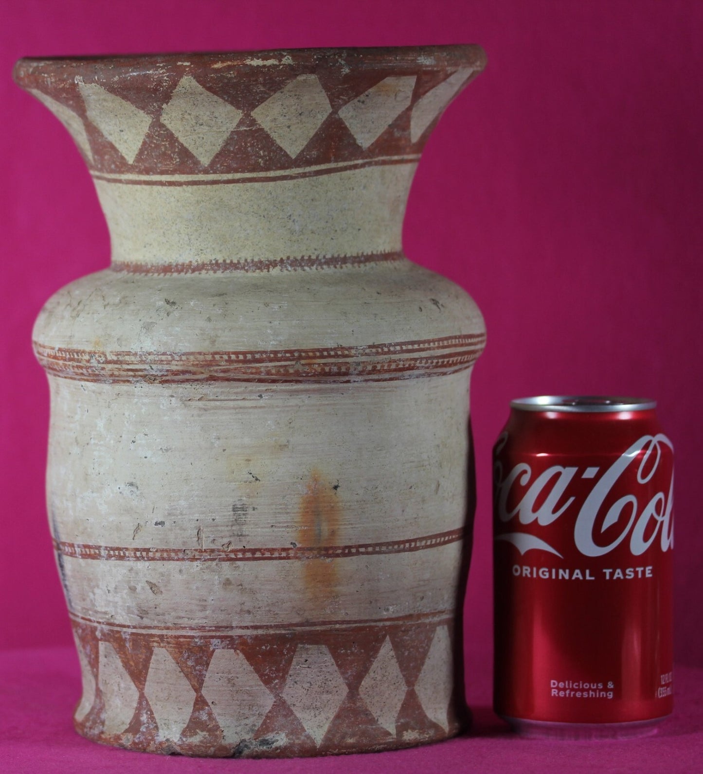 4000 Year Old Neolithic Chinese Artifact Very Rare Pottery Jar 2000 BC COA T122