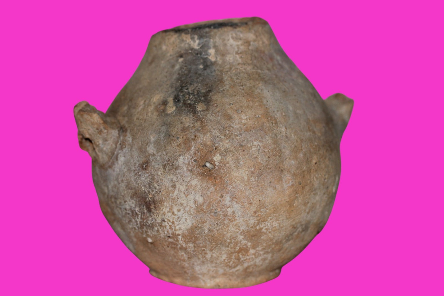 Holy Land Artifact Authentic 5500 Year Old Jar Early Bronze Age 3500 BC COA J144