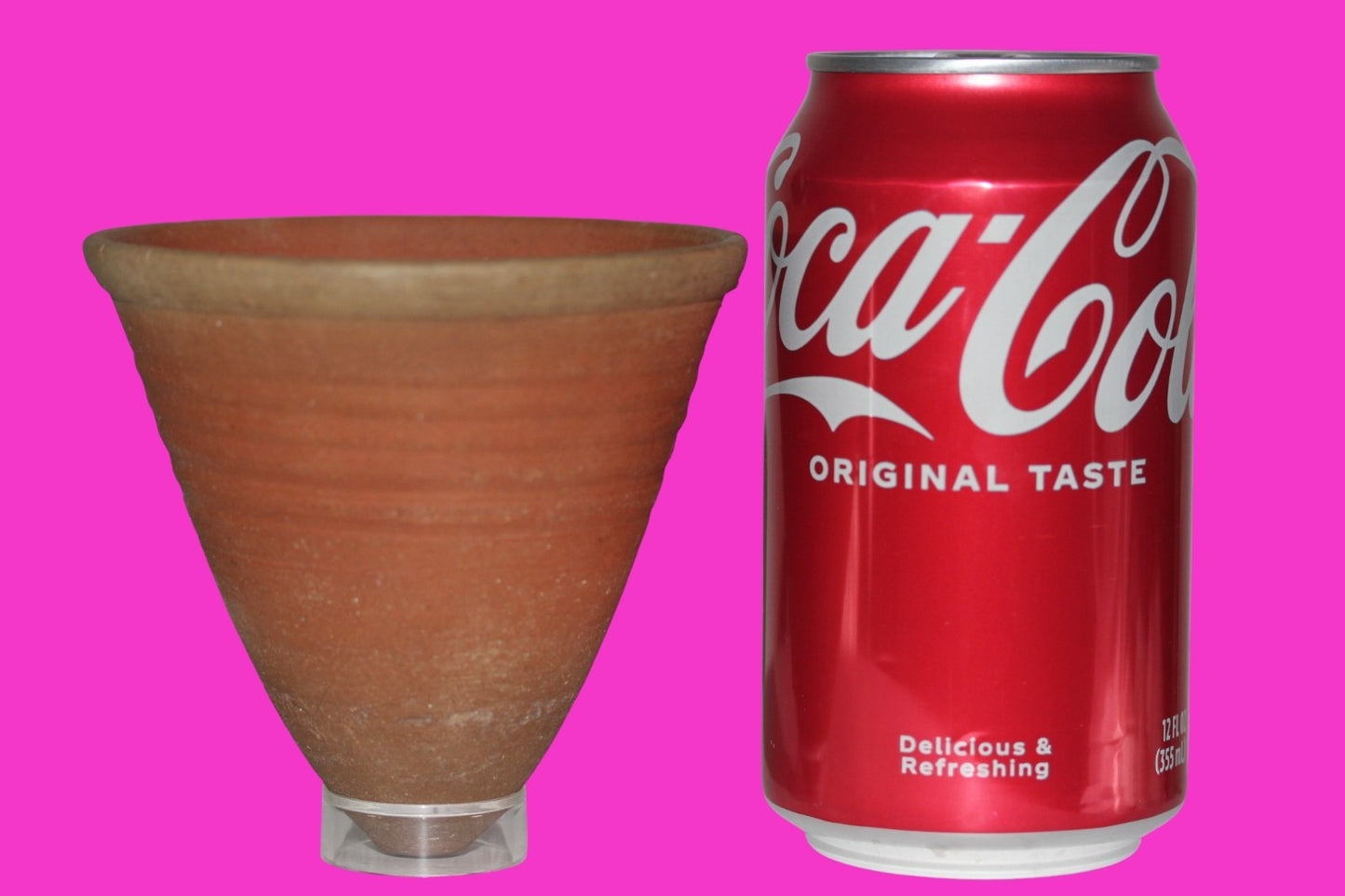 Holy Land Artifact Authentic Jesus Christ Era Conical Cup 100BC-200AD COA J138
