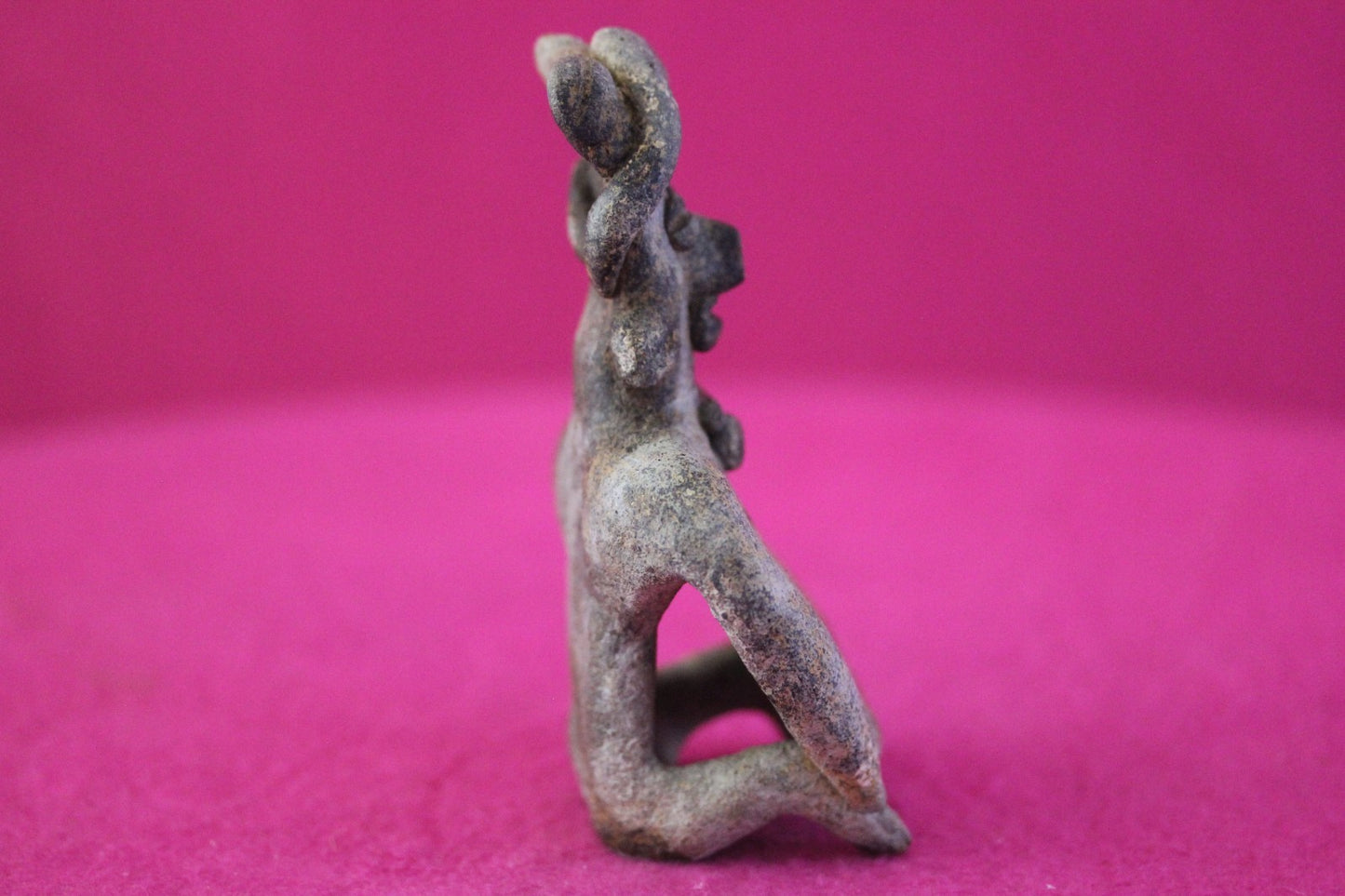 Pre Columbian Authentic Artifact Rare Skirted Tomb Figure Colima Mexico COA 184