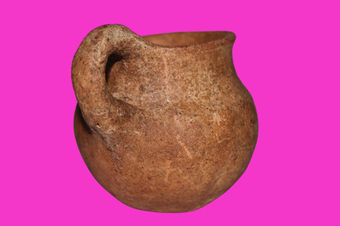 Holy Land Artifact Authentic 4000 Year Old Cup Time of Abraham 2000 BC COA J119