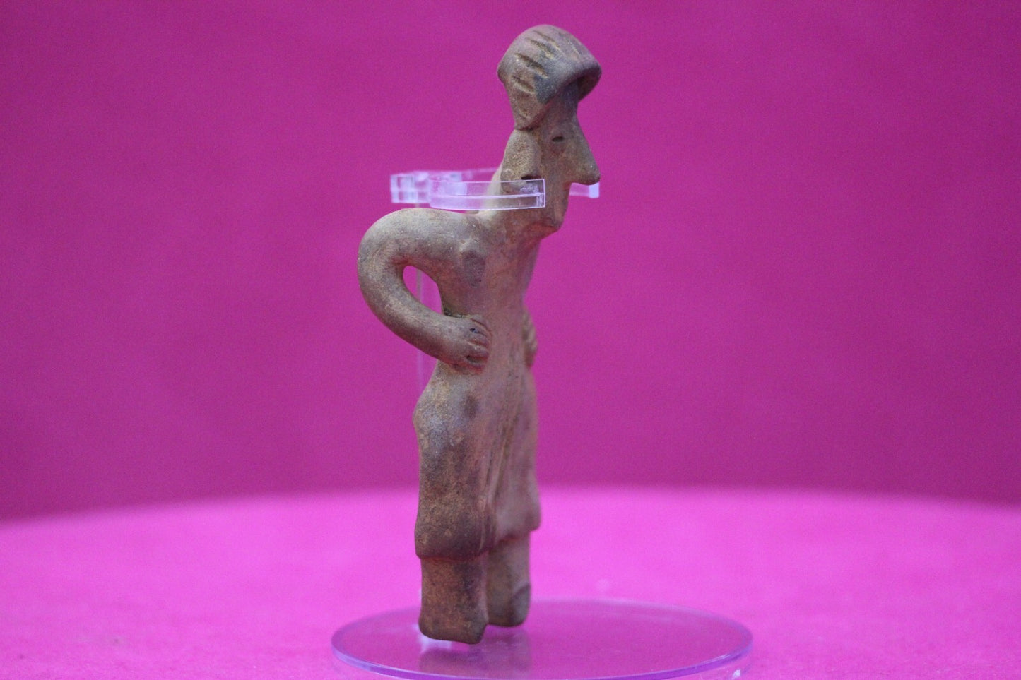 Pre Columbian Artifact Authentic Rare Grandma Tomb Figure Colima Mexico COA 150