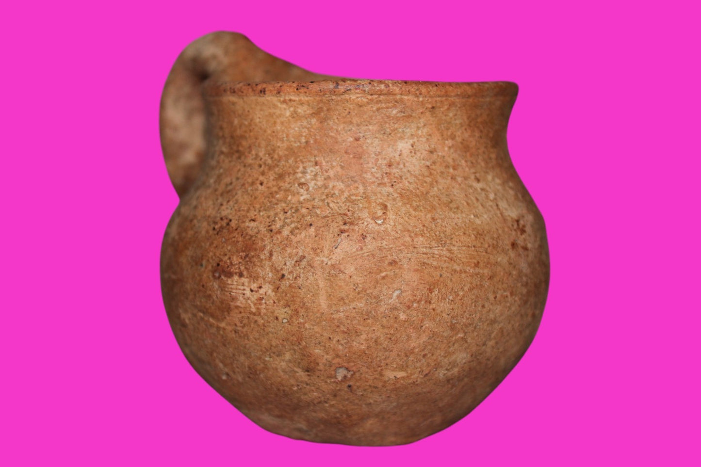 Holy Land Artifact Ancient 4000 Year Old Cup Time of Abraham 2000 BC COA J119