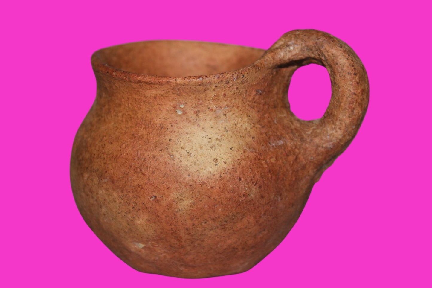 Holy Land Artifact Ancient 4000 Year Old Cup Time of Abraham 2000 BC COA J119