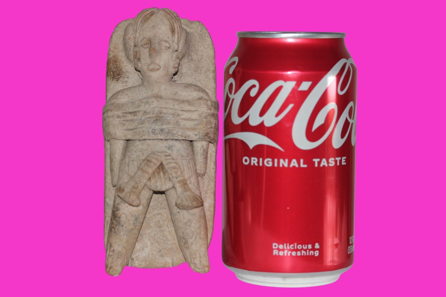 Pre Columbian Artifact Authentic Tomb Burial Figure Colima Mexico 100 BC COA 230