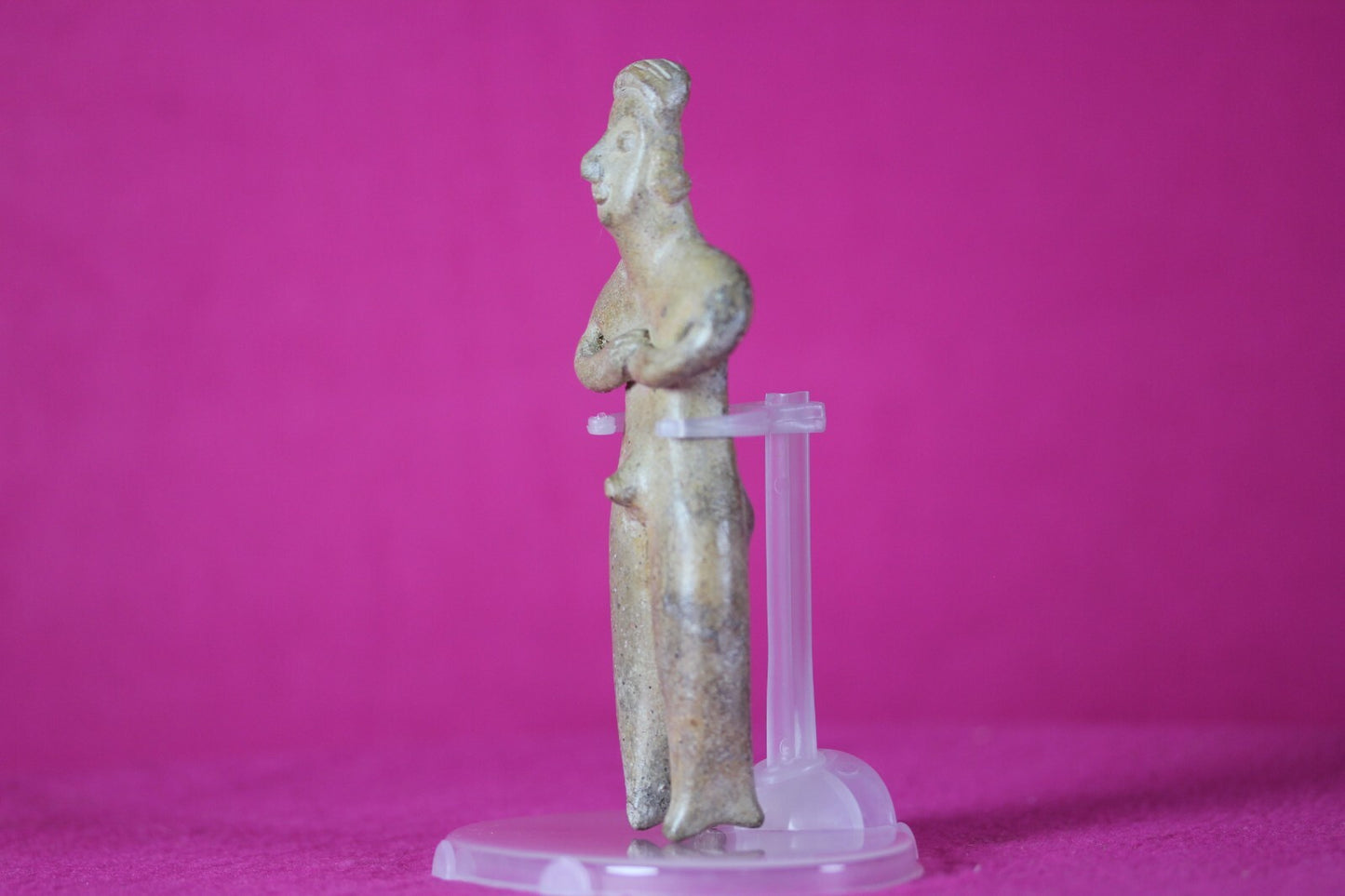 Pre Columbian Artifact Colima Figure Mexico 300BC-300AD Certified COA J36