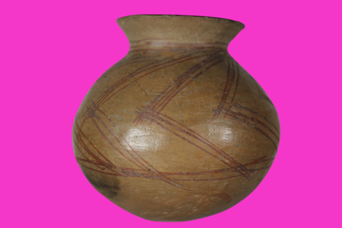 Pre Columbian Authentic Artifact Michoacan Large Olla Mexico 100 - 400BC COA J36