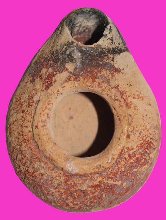Ancient Holy Land Oil Lamp Artifact From Jesus Christ Home Land 100-500AD COA 59