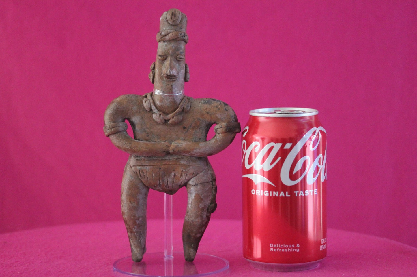 Pre Columbian Authentic Artifact Tomb Figure Colima Mexico 100 BC-250 AD COA 158