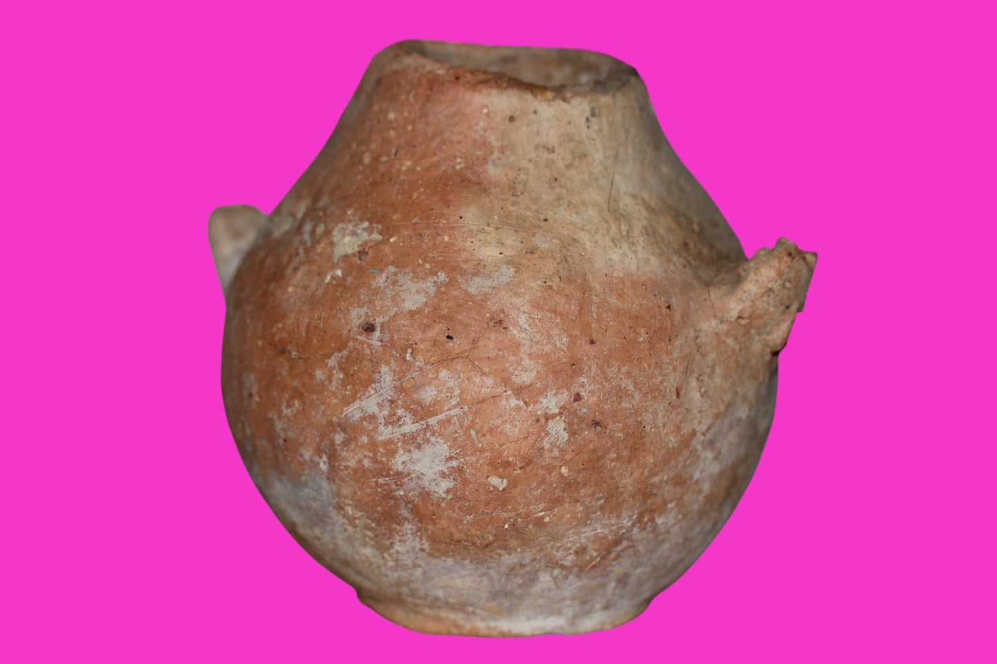 Holy Land Artifact Authentic 5500 Year Old Jar Early Bronze Age 3500 BC COA J144
