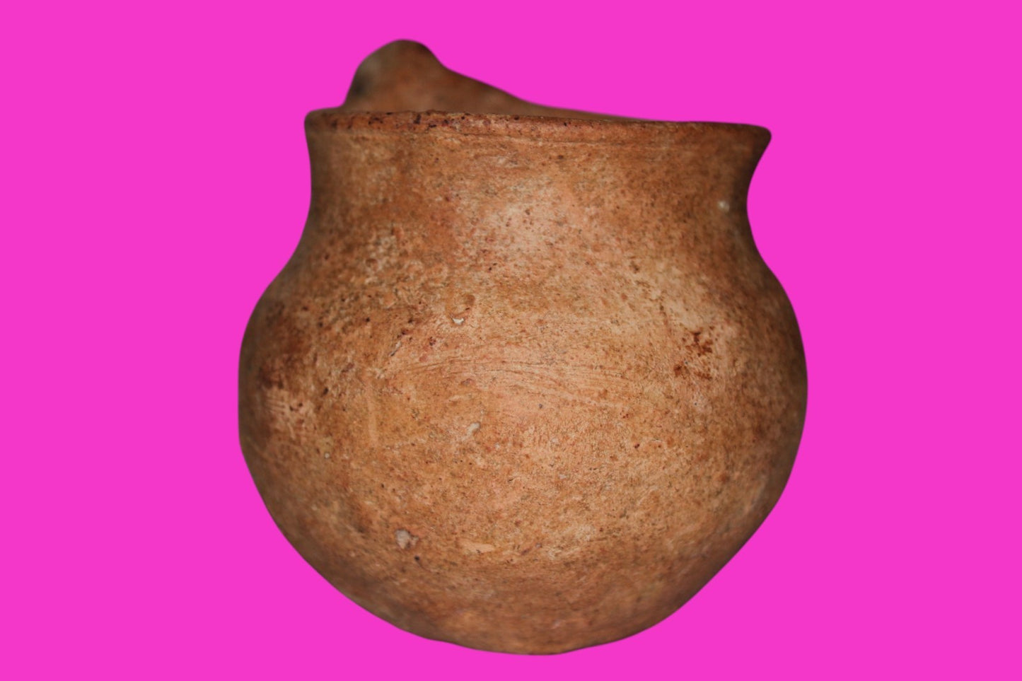 Holy Land Artifact Authentic 4000 Year Old Cup Time of Abraham 2000 BC COA J119