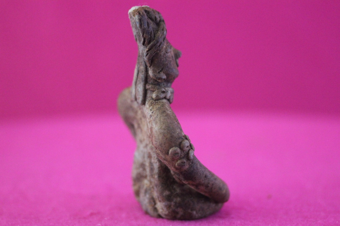 Pre Columbian Artifact Authentic Rare Seated Tomb Figure Colima Mexico COA 179