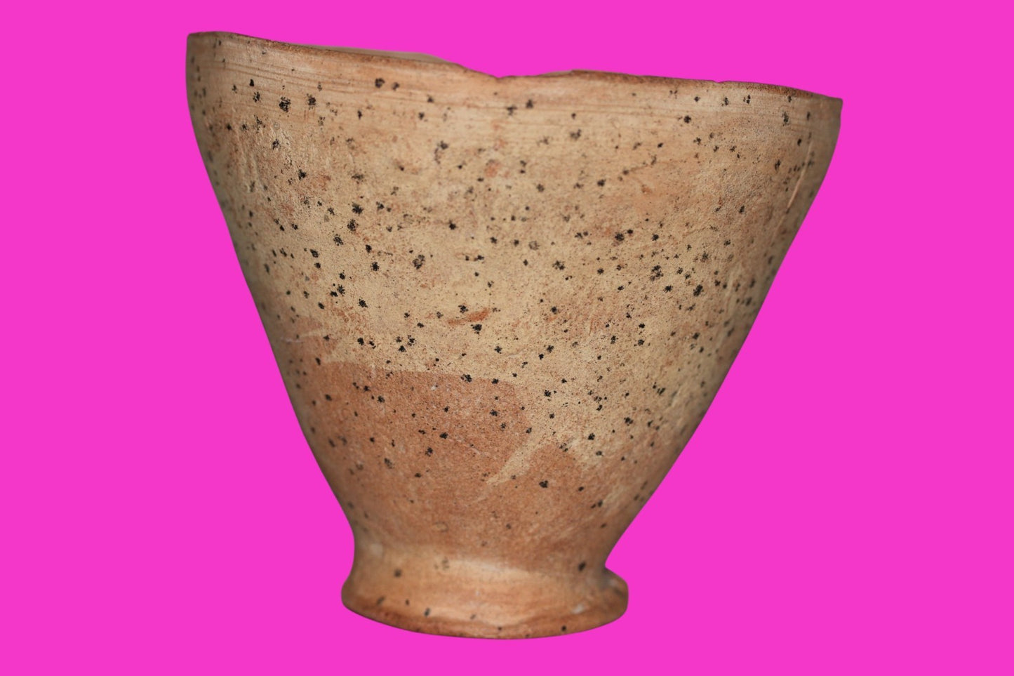 Holy Land Artifact Authentic 4000 Year Old Cup Time of Abraham 2000 BC COA J143