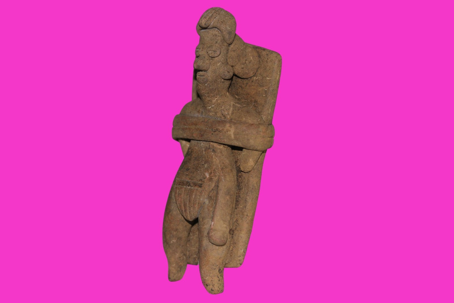 Pre Columbian Artifact Authentic Tomb Burial Figure Colima Mexico 100 BC COA 228