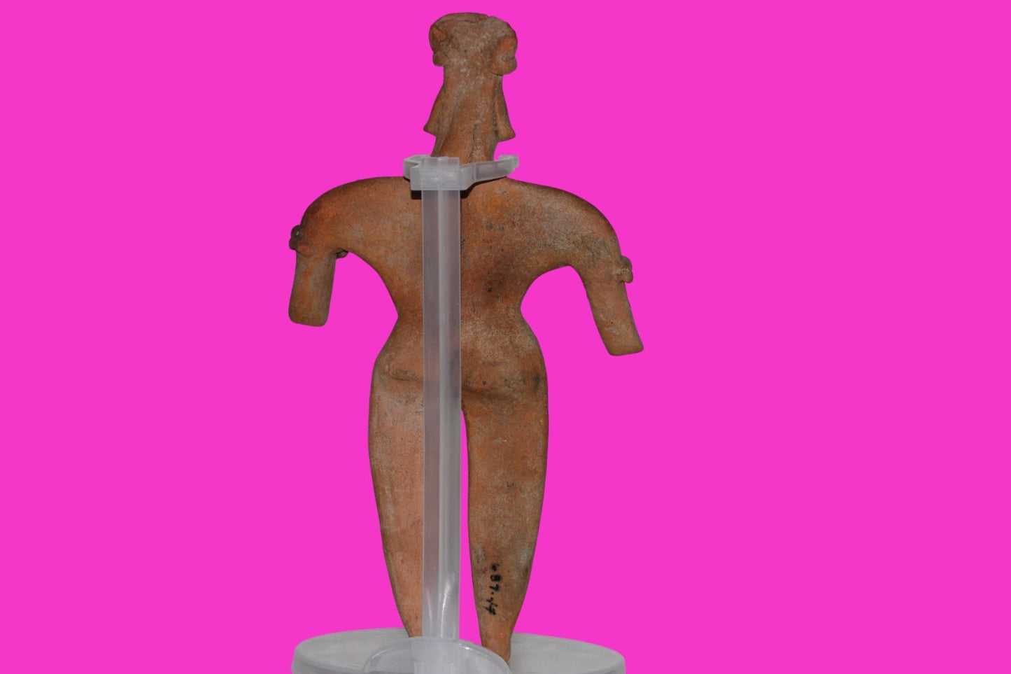 Pre Columbian Artifact 7 Inch Female Tomb Figure Colima Mexico 100 BC COA 240