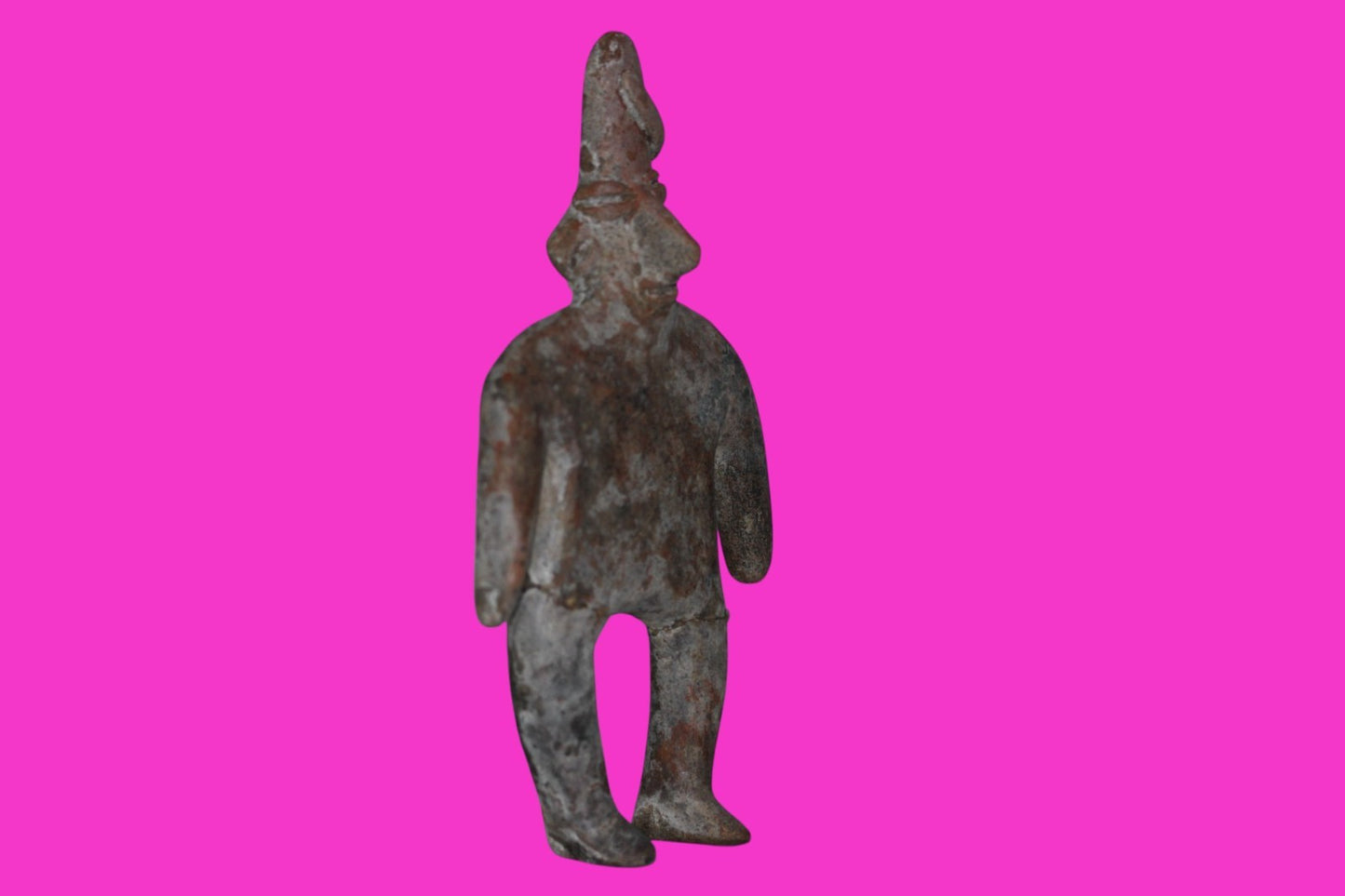 Pre Columbian Authentic Artifact Male Archaic Tomb Figure Colima Mexico COA 19