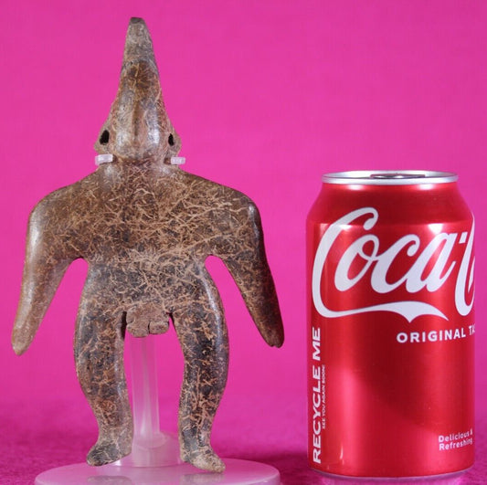 Authentic Pre Columbian Artifact Colima Shaman Mexico Ex Arte Primitivo COA J59
