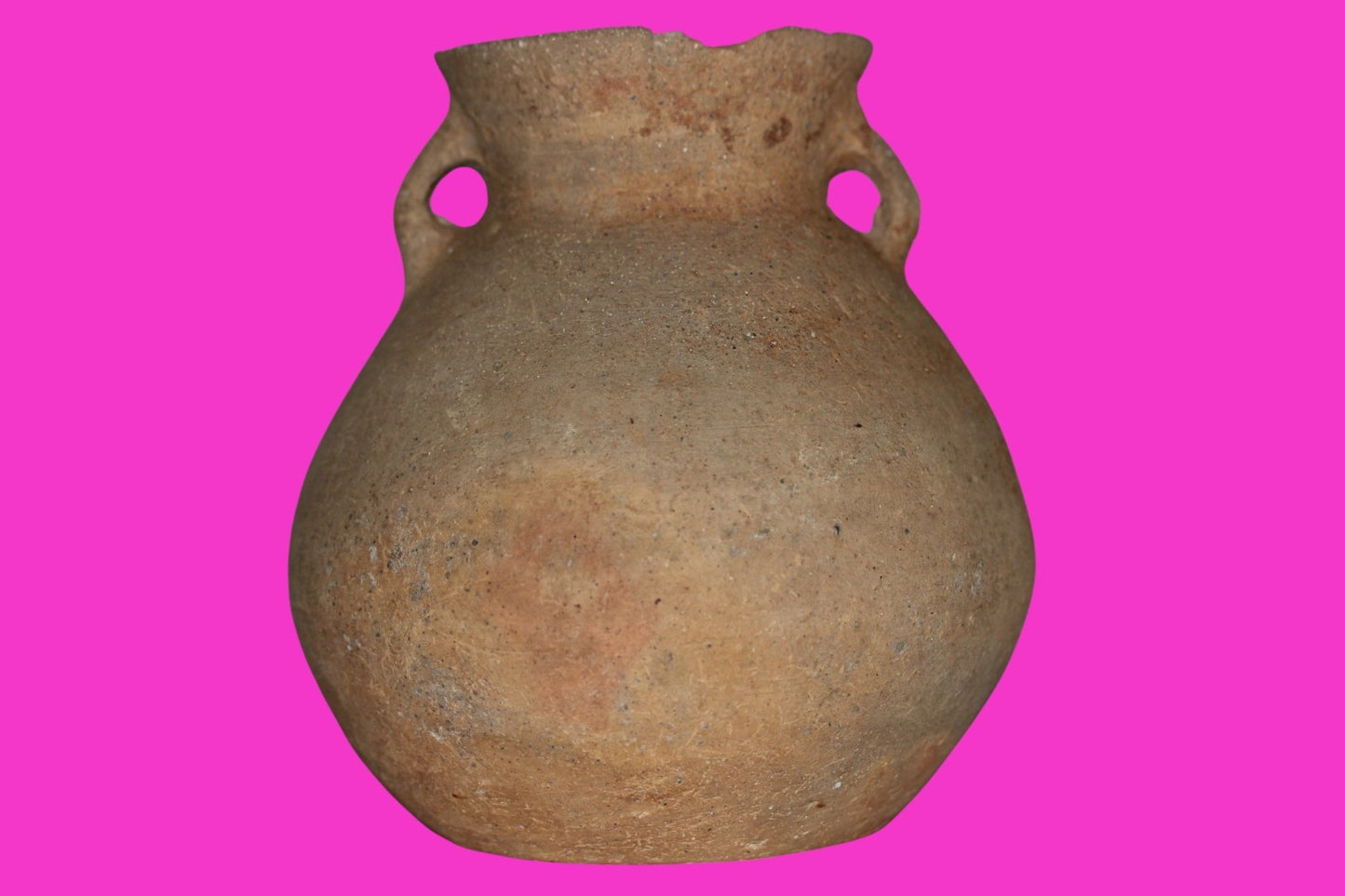 Holy Land Artifact Authentic 4000 Year Old Jar Time of Abraham 2000 BC COA J141