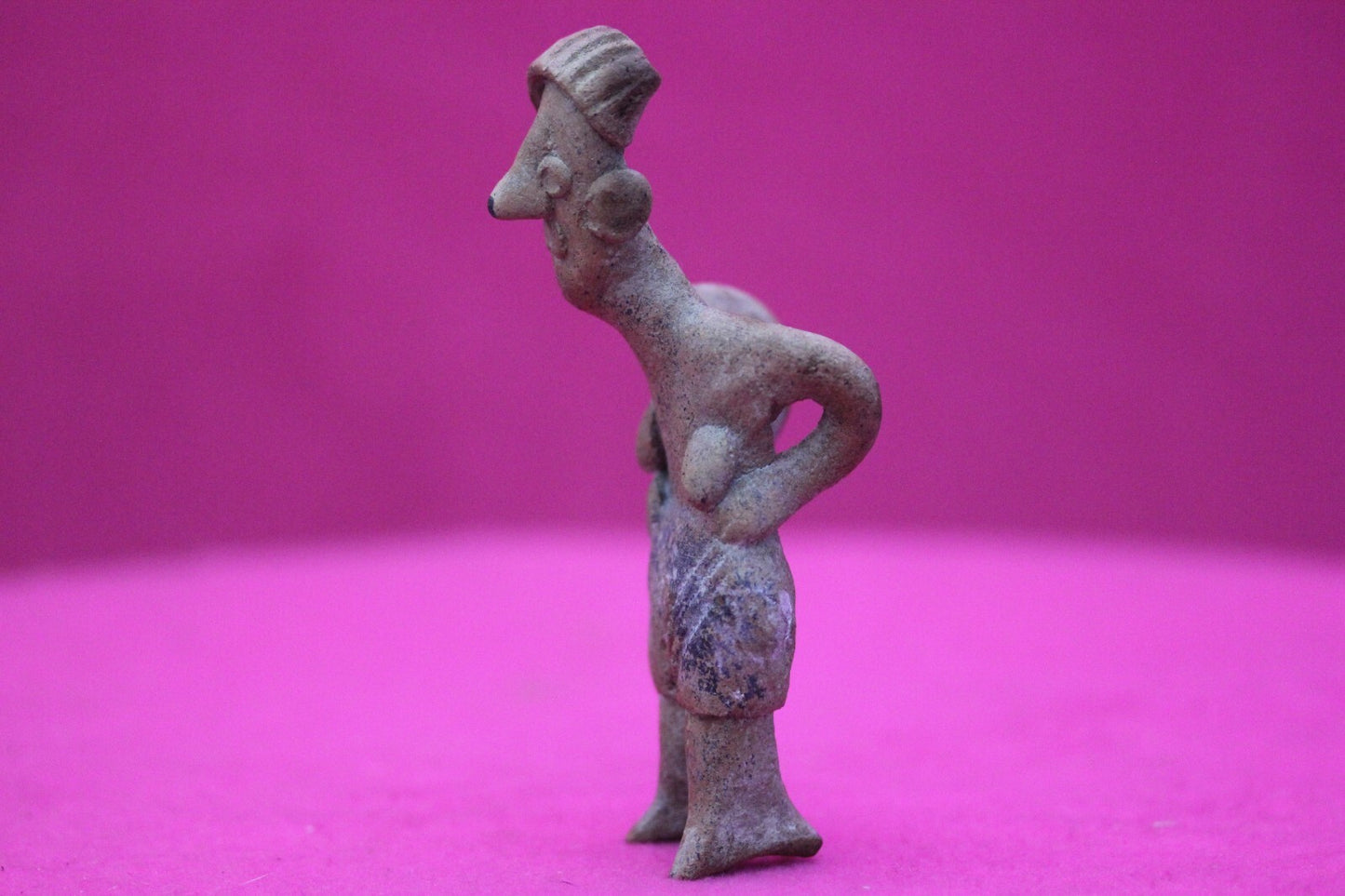 Pre Columbian Artifact Authentic Rare Grandma Tomb Figure Colima Mexico COA 153