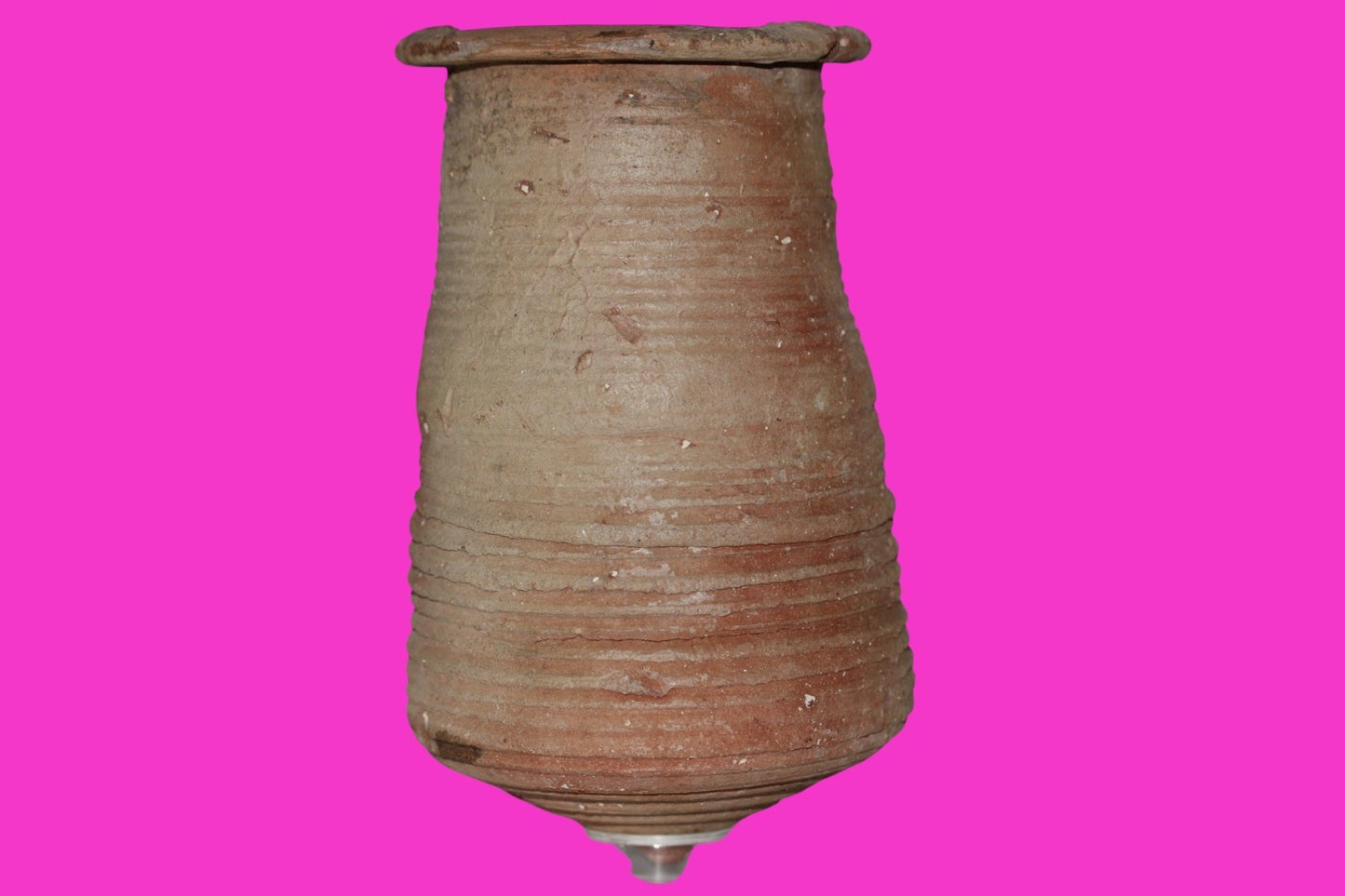 Holy Land Artifact Authentic Large Beaker Found in Israel 400 BC-600 AD COA J128