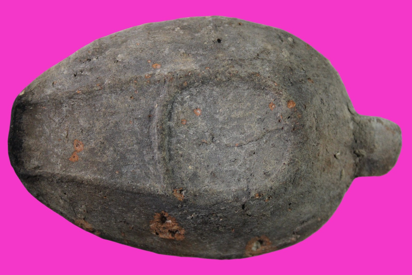 Ancient Holy Land Oil Lamp Artifact Jesus Christ Home Israel 300-600 AD COA 72