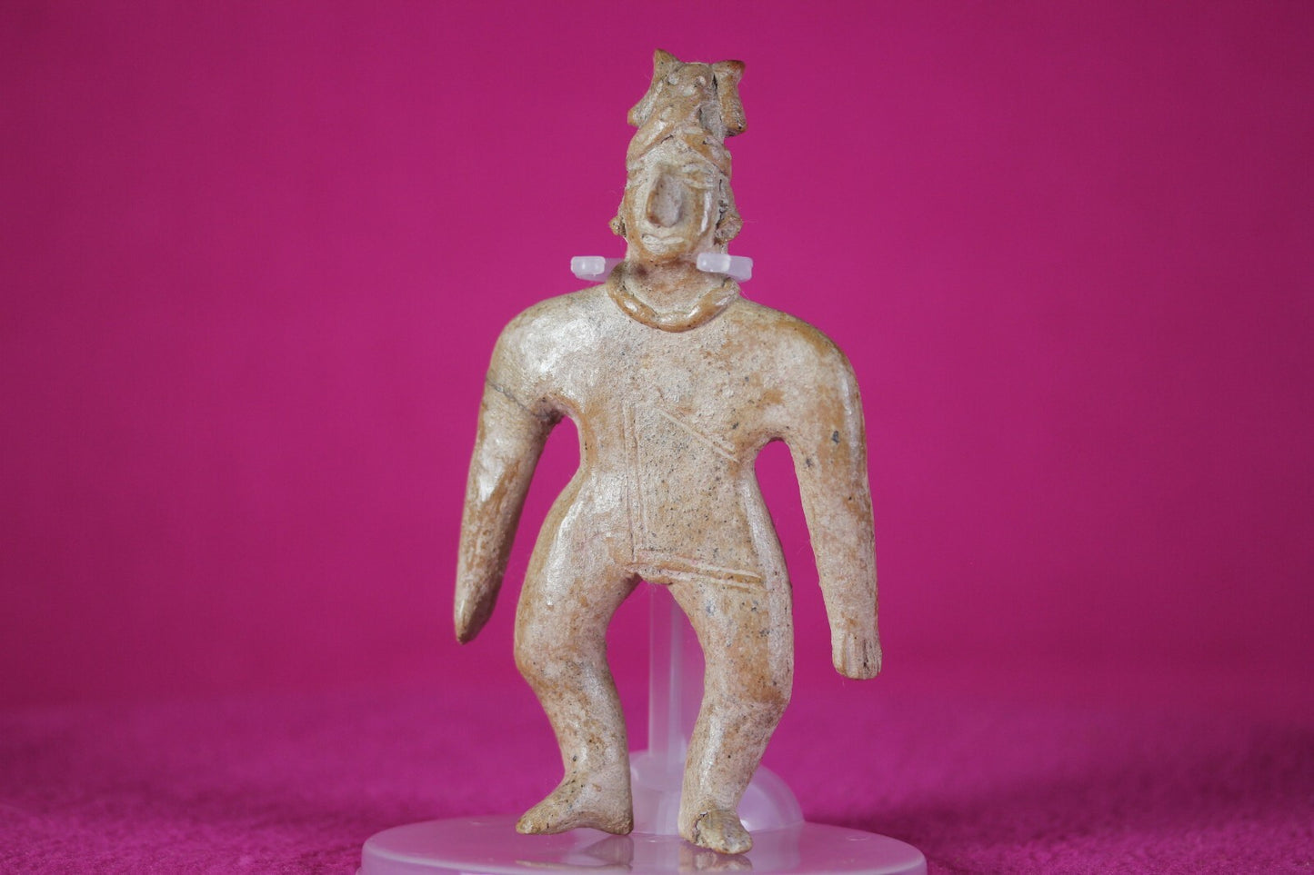 Pre Columbian Artifact Colima Figure Mexico 300BC-300AD Certified COA J30