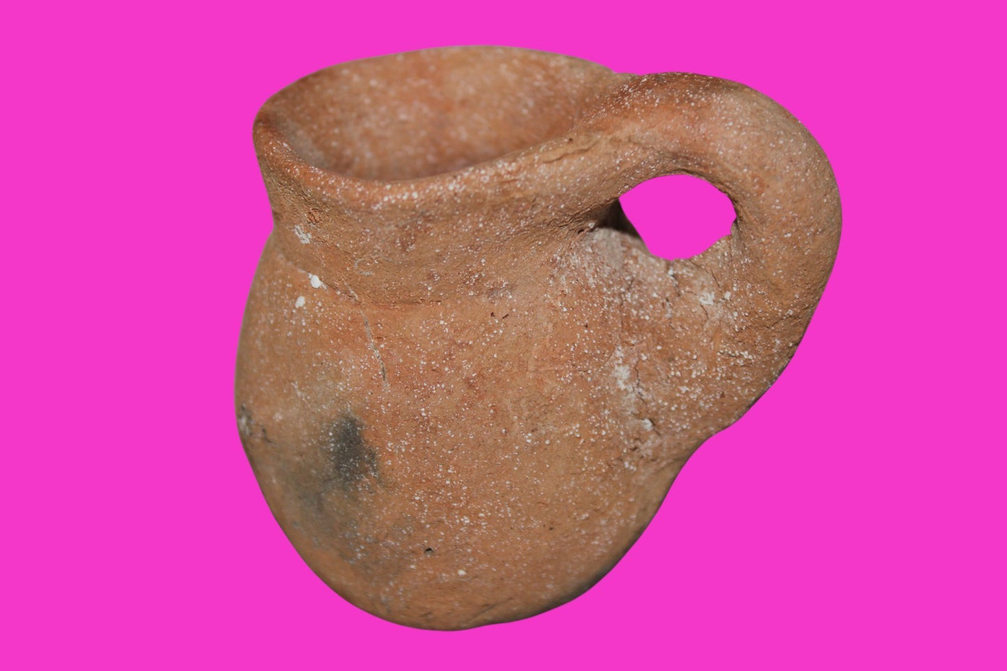 Ancient Holy Land Artifact Time Of Abraham Cup Jesus Christ Home 2000 BC COA 22