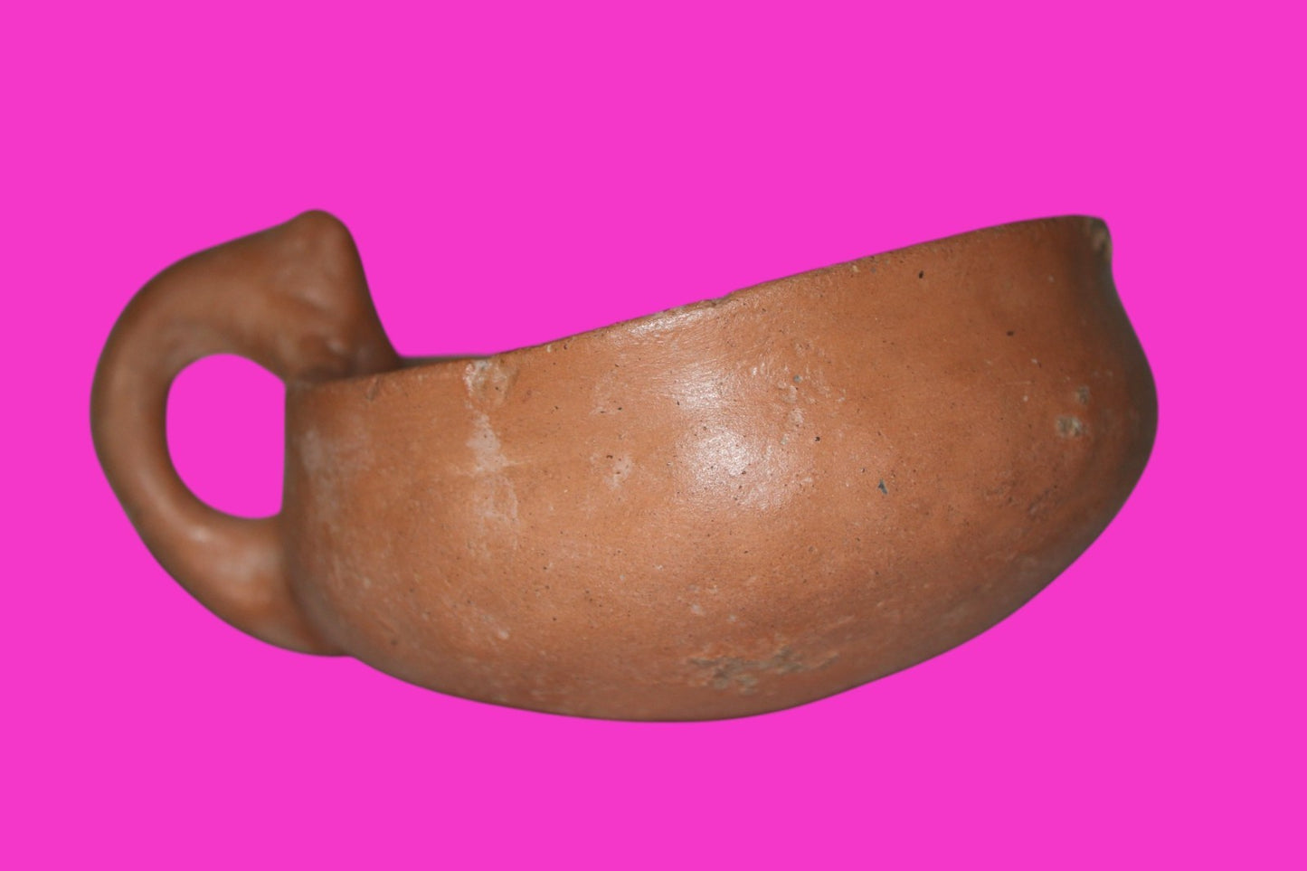 Holy Land Artifact Authentic 4000 Year Old Cup Time of Abraham 2000 BC COA J114