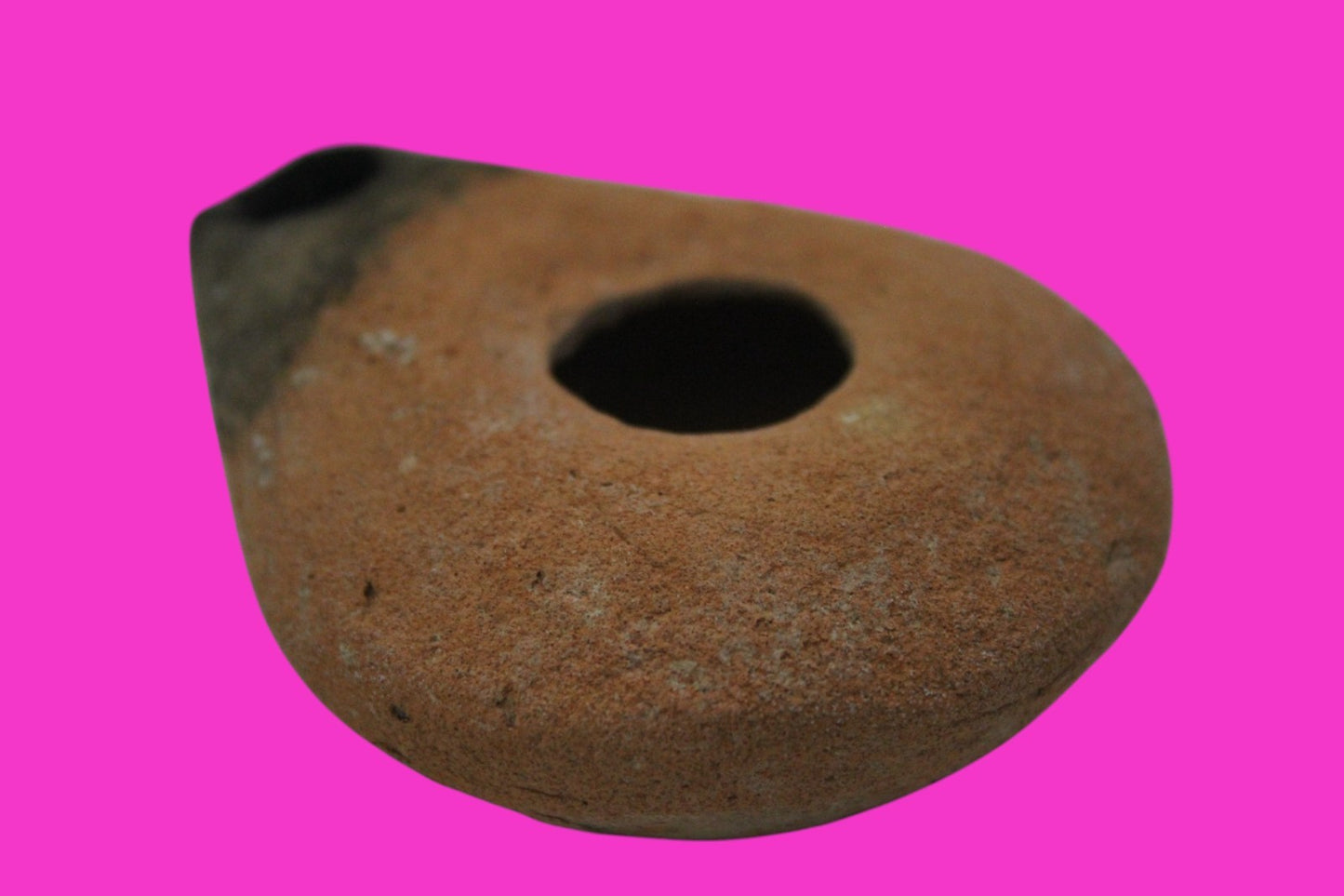 Ancient Holy Land Oil Lamp Artifact Jesus Christ Home Land 100BC-100AD COA 49