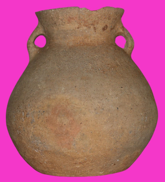 Holy Land Artifact Authentic 4000 Year Old Jar Time of Abraham 2000 BC COA J141