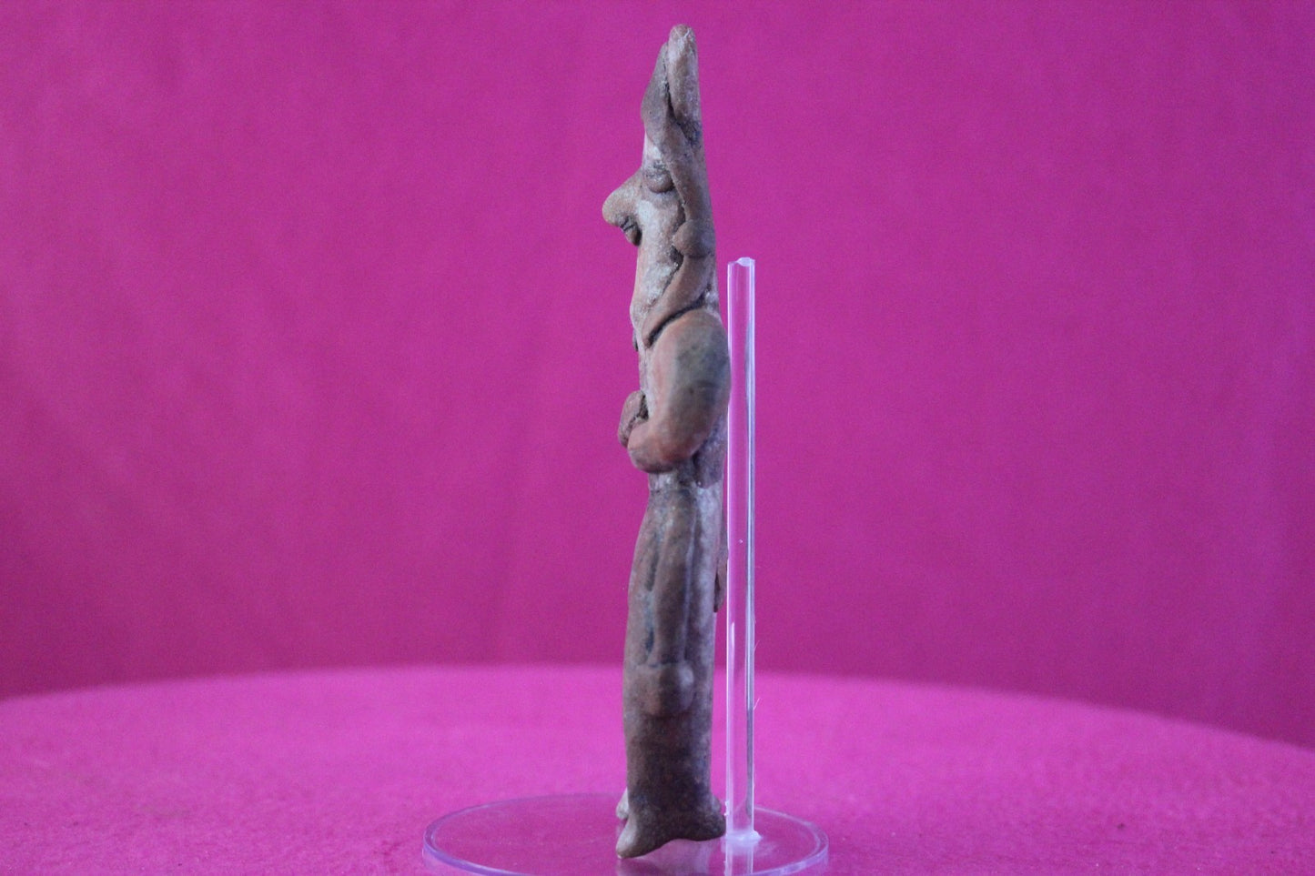 Pre Columbian Artifact Authentic Pretty Lady Tomb Figure Colima Mexico COA 195