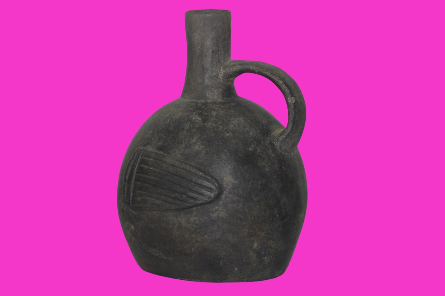 Pre Columbian Artifact Authentic Inca Water Vessle 1425 to 1500 AD Peru COA 219