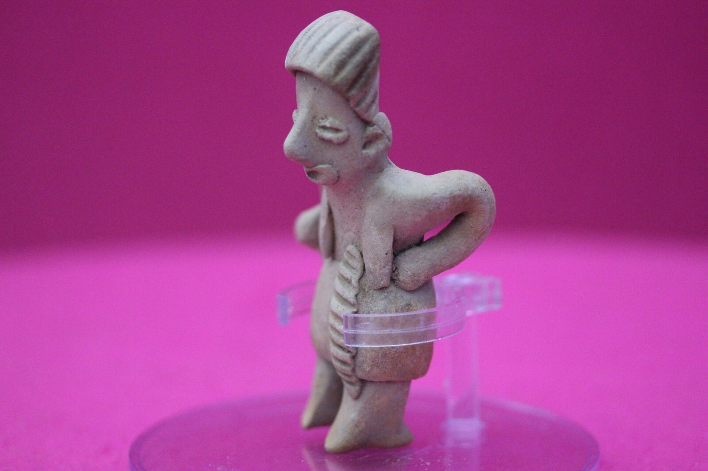 Pre Columbian Artifact Authentic Rare Grandma Tomb Figure Colima Mexico COA 147