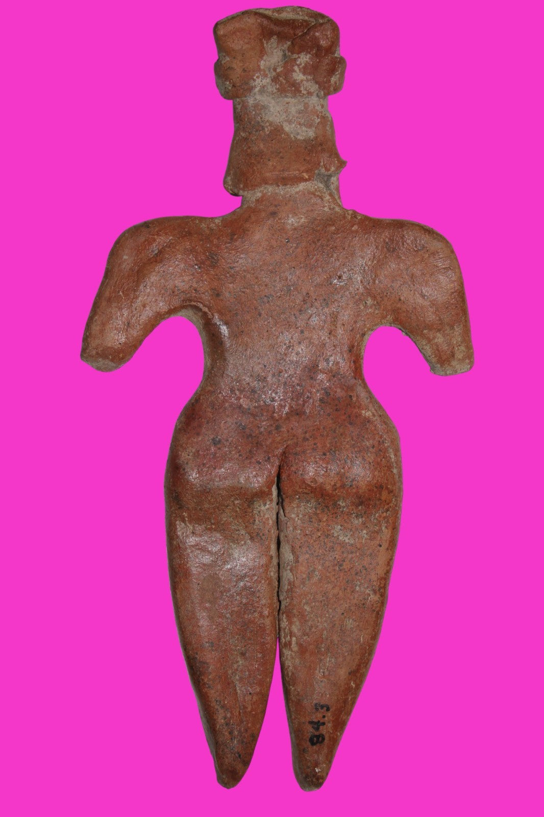 Pre Columbian Artifact 7 Inch Female Tomb Figure Colima Mexico 100 BC COA 244