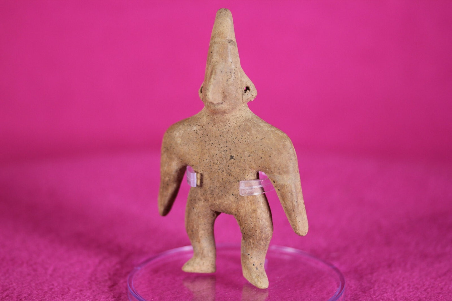 Pre Columbian Authentic Artifact Archaic Tomb Figure Colima Mexico 200BC COA T14