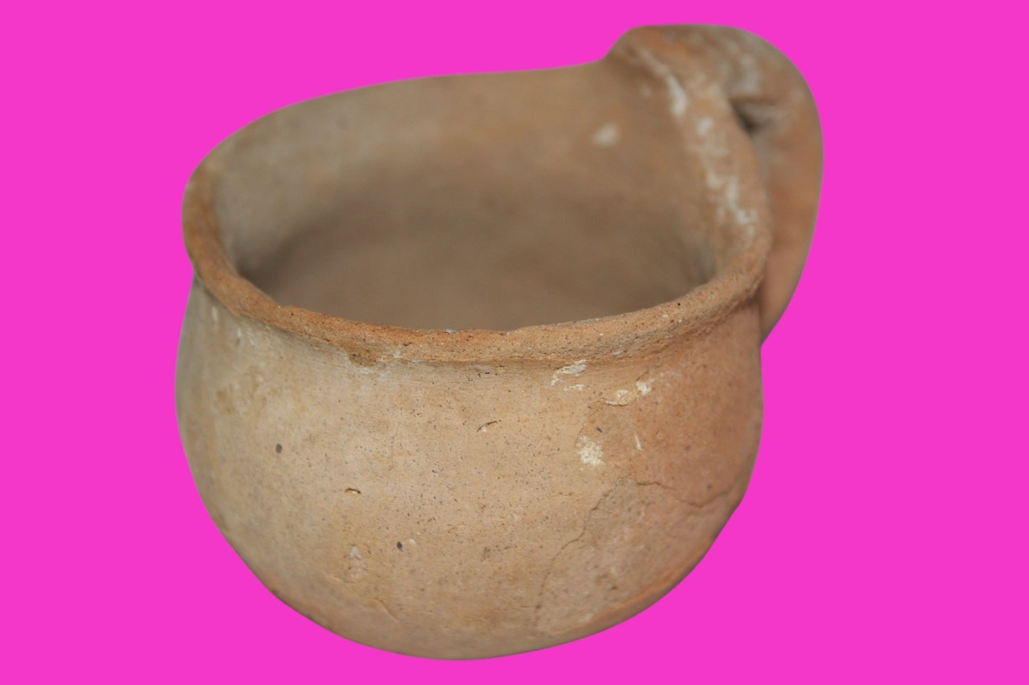 Ancient Holy Land Artifact Time Of Abraham Cup Jesus Christ Home 2000 BC COA 23