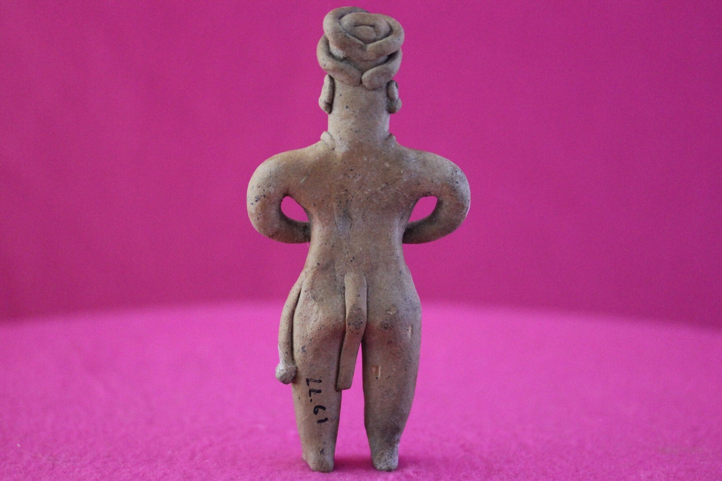 Pre Columbian Authentic Artifact Tomb Figure Colima Mexico 100 BC-250 AD COA 170