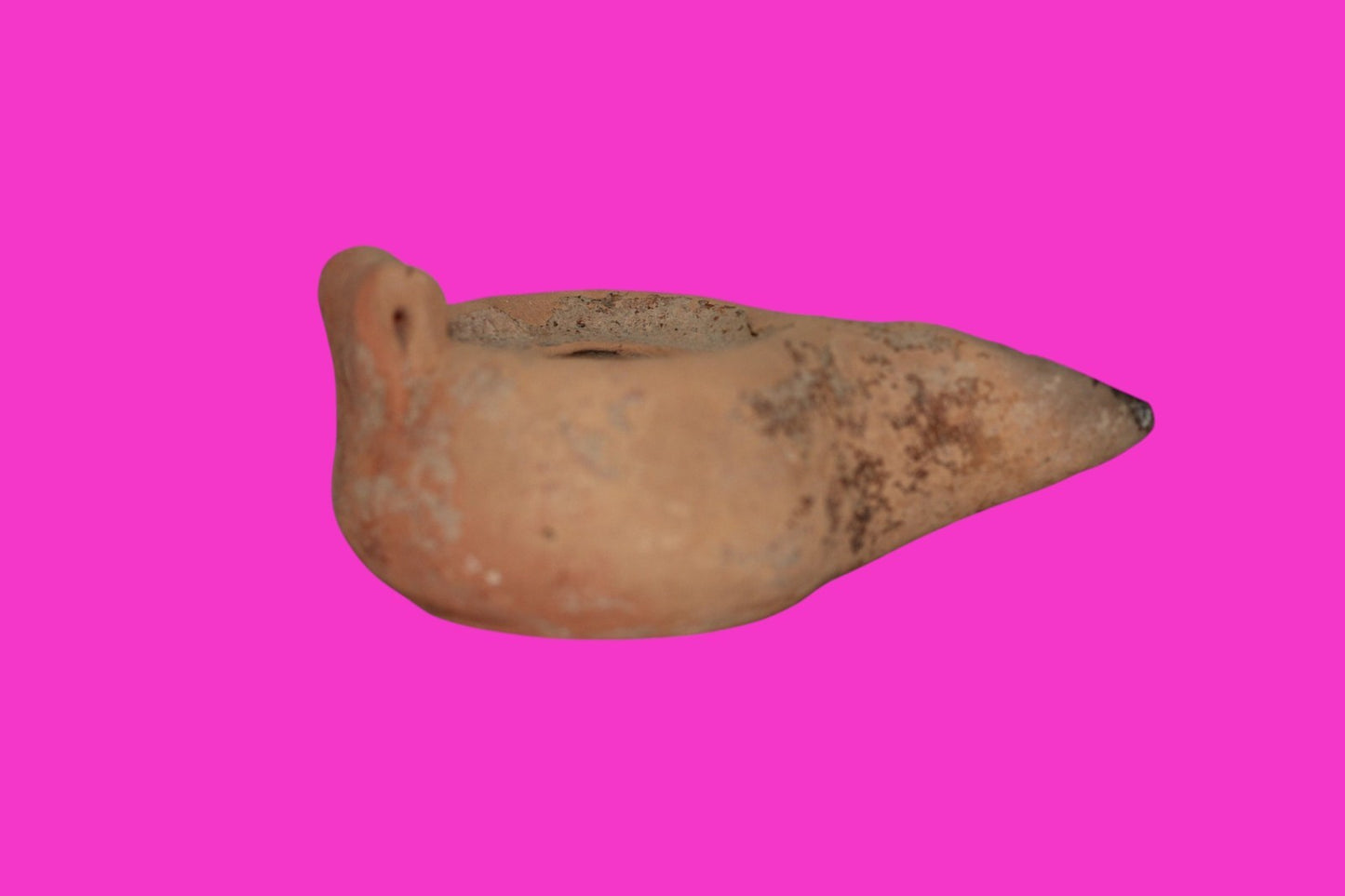 Jesus Christ Homeland Oil Lamp Authentic Holy Land Artifact 100-400 AD COA J105